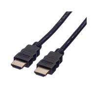 Roline HDMI High Speed Cable with Ethernet - Câble HDMI avec Ethernet - HDMI mâle pour HDMI mâle - 10 m - blindé - noir