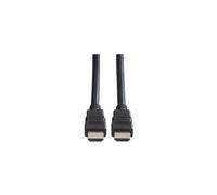 Roline HDMI High Speed Cable with Ethernet - Câble HDMI avec Ethernet - HDMI mâle pour HDMI mâle - 15 m - blindé - noir