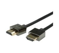 Roline High Speed - Câble HDMI avec Ethernet - HDMI mâle pour HDMI mâle - 2 m - blindé - noir