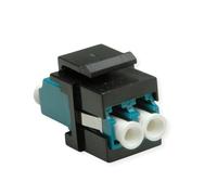 ROLINE Keystone Adaptateur fibre optique LC/LC duplex, monomode, OS2