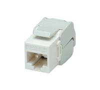 ROLINE Keystone Cat.6, non blindé, sans outil, blanc
