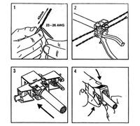 ROLINE Keystone Cat.6a, non blindé, sans outil, SLIM, noir