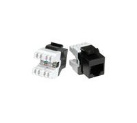 Roline keystone jack,cat5e,utp,noir 26.11.0342