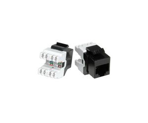 Roline keystone jack,cat5e,utp,noir 26.11.0342