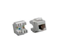 Roline keystone jack, cat6, blanc 26.11.0353