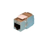 Roline Keystone Jack - Prise modulaire - CAT 6a - STP - RJ-45 - argent