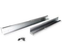 ROLINE Kit de glissières à Profondeur Variable, 500 à 750 mm, avec matériel de Fixation