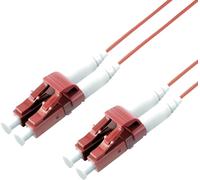 ROLINE LWL-Cable SLIM 50/125µm OM4, LSOH, LC/LC, violet, 10 m