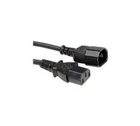 Roline Monitor Power Cable - Câble d'alimentation - power IEC 60320 C13 pour IEC 60320 C14 - CA 250 V - 50 cm - moulé - noir