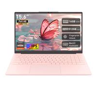 ROLINE Ordinateur Portable 6000mAh 16Go RAM 512Go 15.6 FHD IPS,AMD 3050E ROSE