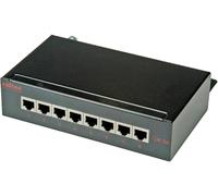 ROLINE Panneau de brassage Cat.5e (Classe D), 8 ports, noir