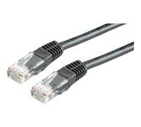 Roline patchkabel utp cat6 0,5m schwarz Noir G