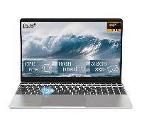 ROLINE PC Portable 5800 mAh 15.6 Intel N95 16Go RAM 512Go SSD Ordinateur FHD IPS Windows 11 Argent
