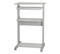 ROLINE Poste de travail pour station debout Noir