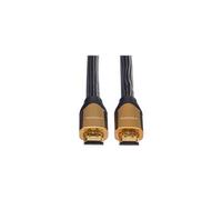 Roline Premium - Câble HDMI avec Ethernet - HDMI mâle pour HDMI mâle - 4.5 m - double blindage - noir nylon - support 4K