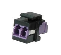 ROLINE Raccord Optique LC/LC Duplex multimode, Keystone, OM4 câble de Fibre Optique - Câbles de Fibre Optique (Keystone, OM4)