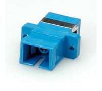 ROLINE Raccord SC Simplex Single-Mode (Zircon) Type D - Adaptateur Fibre Optique pour Panneau de Brassage ou Extension de Câble