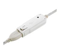 Roline - Rallonge de câble USB - USB (F) pour USB (M) - USB 2.0 - 12 m - blanc