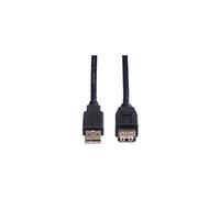 Roline - Rallonge de câble USB - USB (M) pour USB (F) - USB 2.0 - 1.8 m - noir