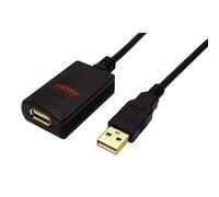 ROLINE Rallonge USB 2.0, noire, 5 m