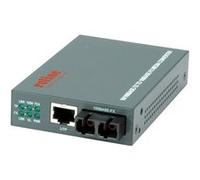 Roline RC-100FX/SC - Convertisseur de média à fibre optique - 100Mb LAN - 10Base-T, 100Base-FX, 100Base-TX - SC multi-mode / RJ-45 - jusqu'à 2 km G