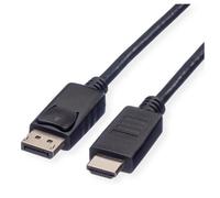 ROLINE Recycled Material 11.45.5782 câble vidéo et adaptateur 3 m DisplayPort HDMI Noir