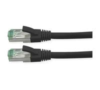 ROLINE RM Cordon Cat.6A S/FTP(PiMF), noir, 20 m