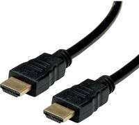 ROLINE RM Câble HDMI Haute Vitesse avec Ethernet, Noir, 5 m