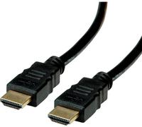 roline recycled material ROLINE RM Câble HDMI Ultra HD 8K avec Ethernet, M/M, noir, 5 m