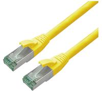 ROLINE Câble Patch RM Cat.6A S/FTP (PiMF), Jaune, 1,5 m