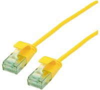 ROLINE RM UTP DataCenter Câble Patch Cat.6A (Class EA), Slim, Jaune, 5 m