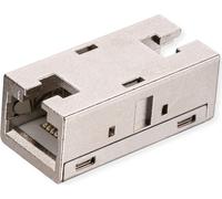 ROLINE RJ-45 Kupplung geschirmt, Kat.6A (Class EA), Metallgehäuse