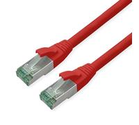 ROLINE RM Câble Patch Cat.6A S/FTP (PiMF), Rouge, 15 m