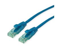 ROLINE RM Câble patch Cat.6A UTP, bleu, 7,5 m