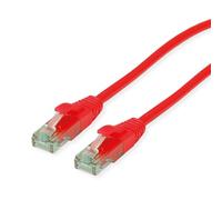 ROLINE RM Câble Patch Cat.6A UTP, Rouge, 1 m