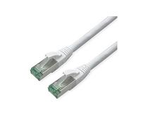 ROLINE RM Cordon Cat.6A S/FTP(PiMF), blanc, 1 m