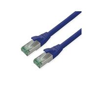 ROLINE RM Cordon Cat.6A S/FTP(PiMF), bleu, 0,3 m
