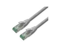 roline recycled material ROLINE RM Cordon Cat.6A S/FTP(PiMF), gris, 3 m
