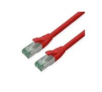 ROLINE RM Cordon Cat.6A S/FTP(PiMF), rouge, 0,3 m