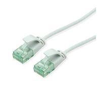 ROLINE RM UTP DataCenter Câble Patch Cat.6A (Class EA), Slim, Gris, 5 m