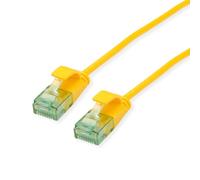 ROLINE RM UTP DataCenter Câble Patch Cat.6A (Class EA), Slim, Jaune, 2 m