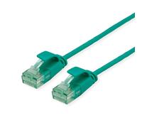 ROLINE RM UTP DataCenter Câble patch Cat.6A (Class EA), slim, vert, 5 m