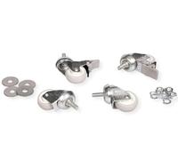 ROLINE roulettes pivotantes pour boîtier Mural, 250 kg