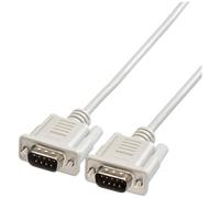 Roline série Câble de raccordement [1x SUB-D mâle 9 pôles - 1x SUB-D mâle 9 pôles] 1.80 m gris