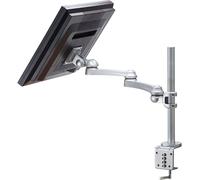 Roline simple Support de table pour écran argent (métallisé) réglable en hauteur