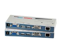 ROLINE Smart Rallonge KVM via RJ-45, VGA, USB