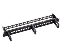 ROLINE Support de Module Keystone 19", 16P, blindé, Noir