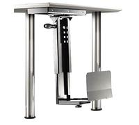 ROLINE Support PC pour le bureau - Stable • flexible • rotatif - support pour ordinateur argent - jusqu'à 30 Kg