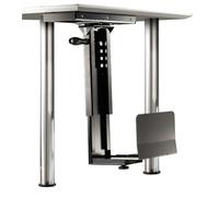 ROLINE Support PC pour le bureau - Stable • flexible • rotatif - support pour ordinateur noir - jusqu'à 30 Kg