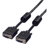 ROLINE SVGA HD15 M/HD15 M avec noyaux de ferrite, 20 m